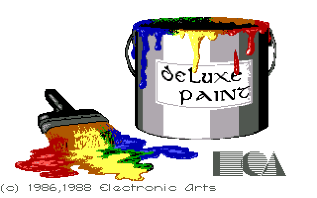 Deluxe Paint I - Splash